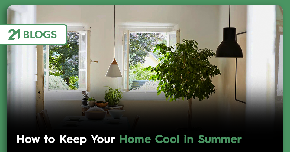 How to keep house cool in summer