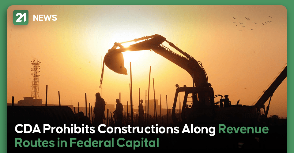 CDA Prohibits Constructions Along Revenue Routes in Federal Capital