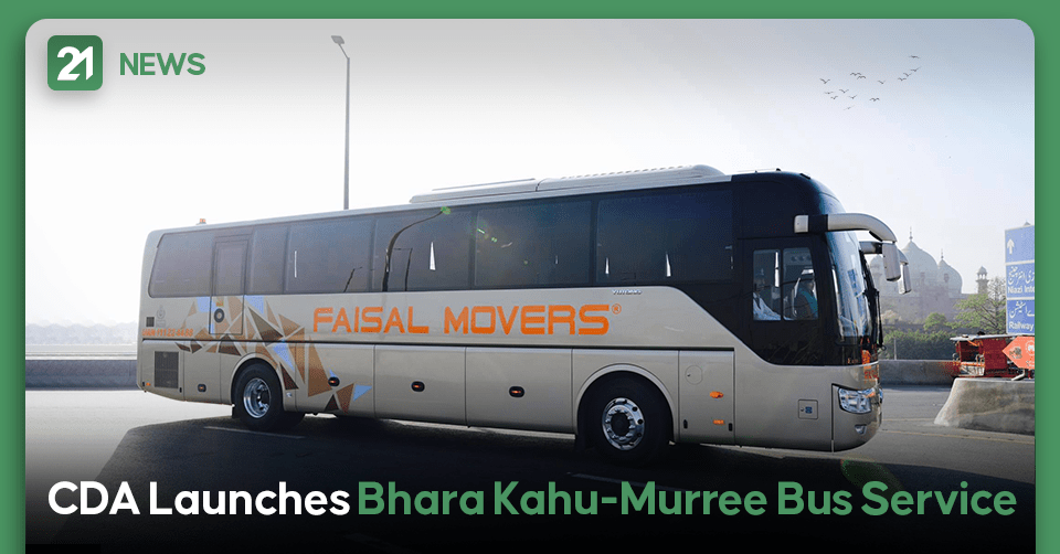 CDA Launches Bhara Kahu-Murree Bus Service