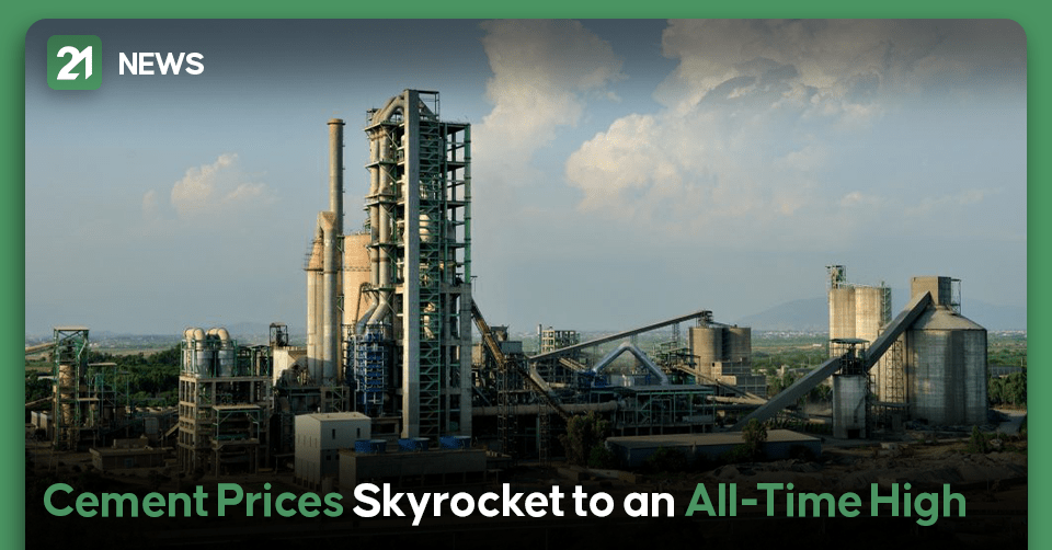 Cement Prices Skyrocket to an All-Time High 