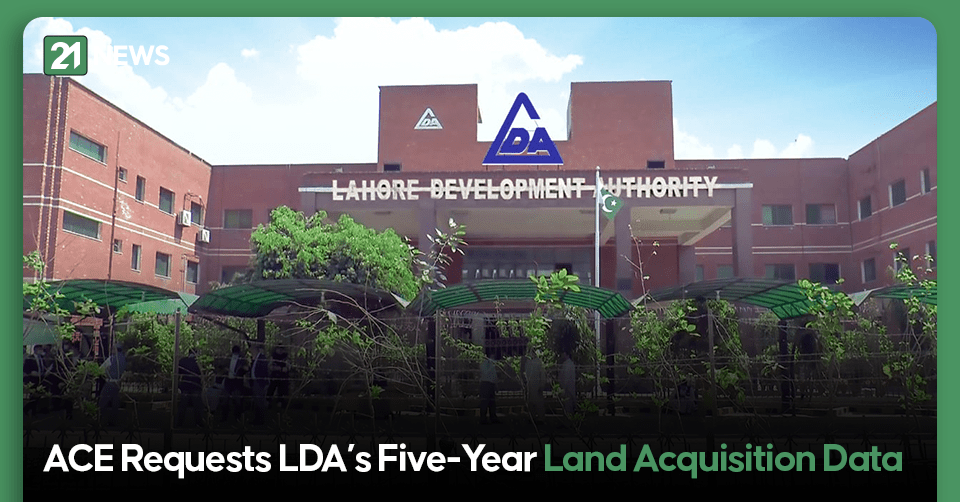 ACE Requests LDA’s Five-Year Land Acquisition Data