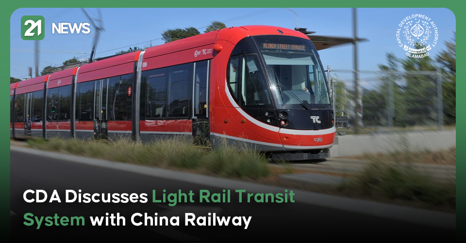 CDA Discusses Light Rail Transit System with China Railway